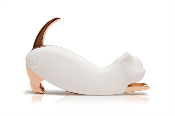 Witte kat kurkentrekker “Miau”