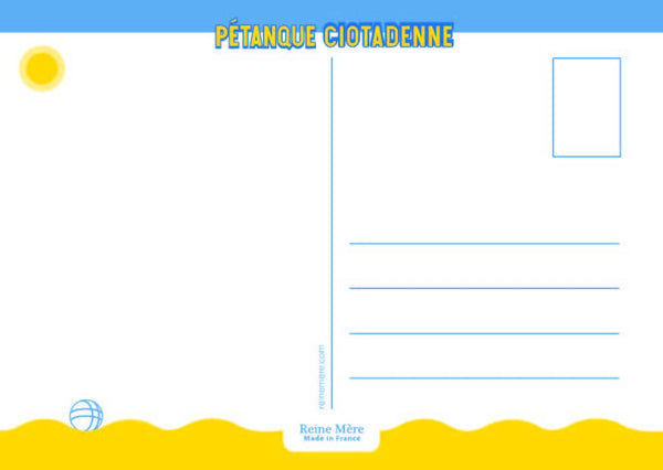Cartolina - Pétanque di Marsiglia