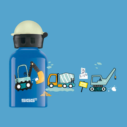 Gourde enfant KBT Glow Build it 0.3 L