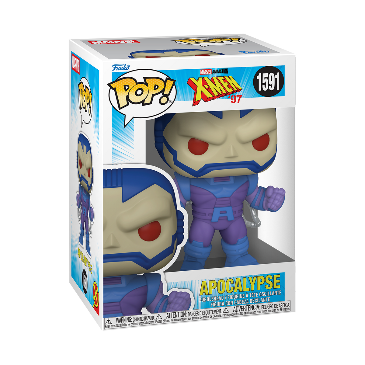 Funko Pop! Apocalypse X-Men '97 #1591 - boîte