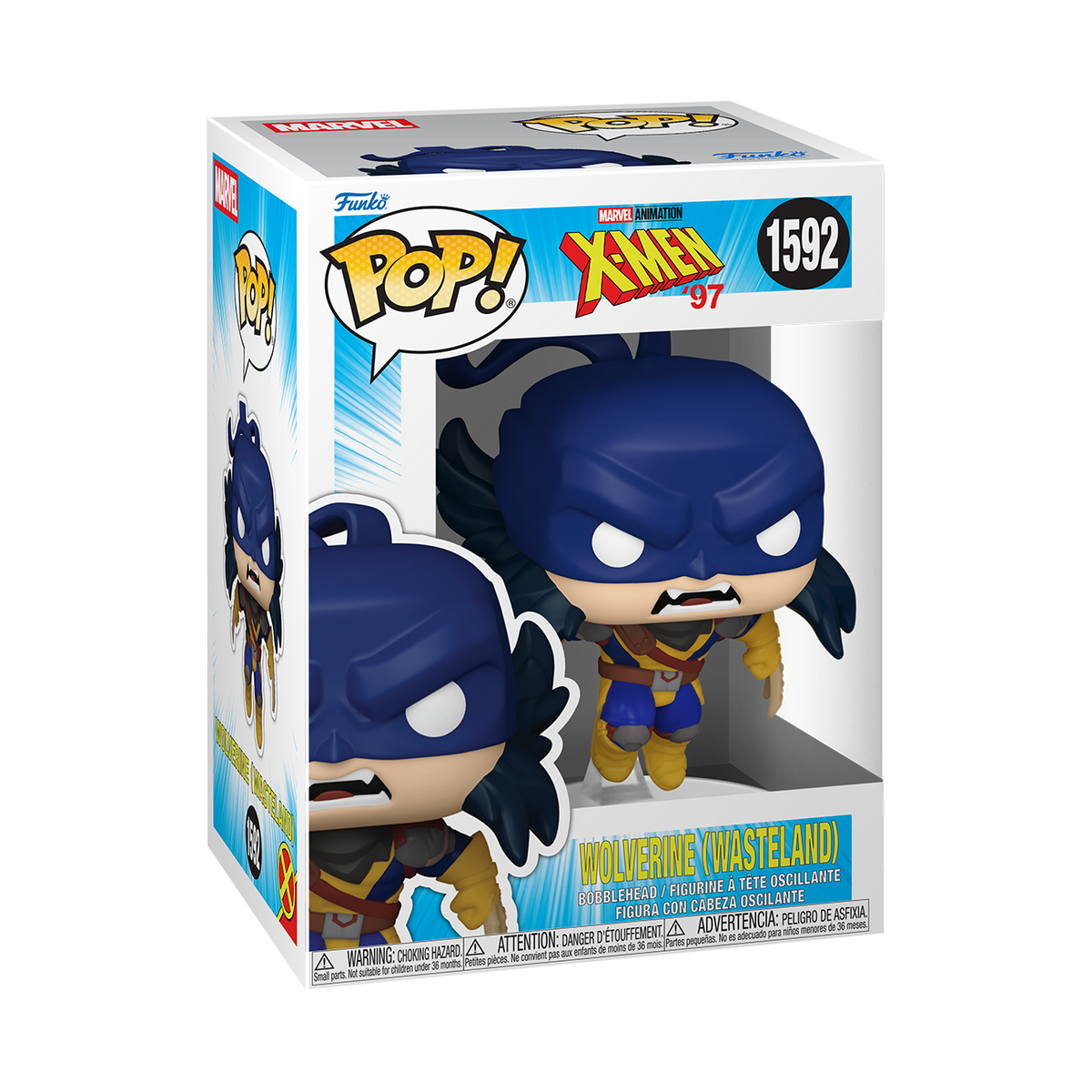Funko Pop! Wolverine (Wasteland) X-Men '97 #1592 - boîte
