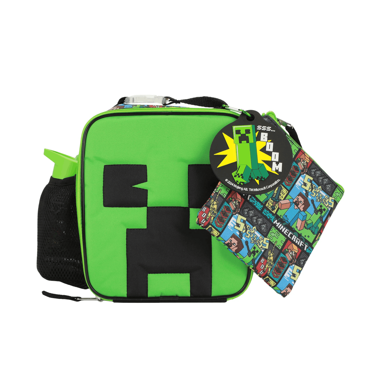 Set repas isotherme Minecraft Boom 4 pièces