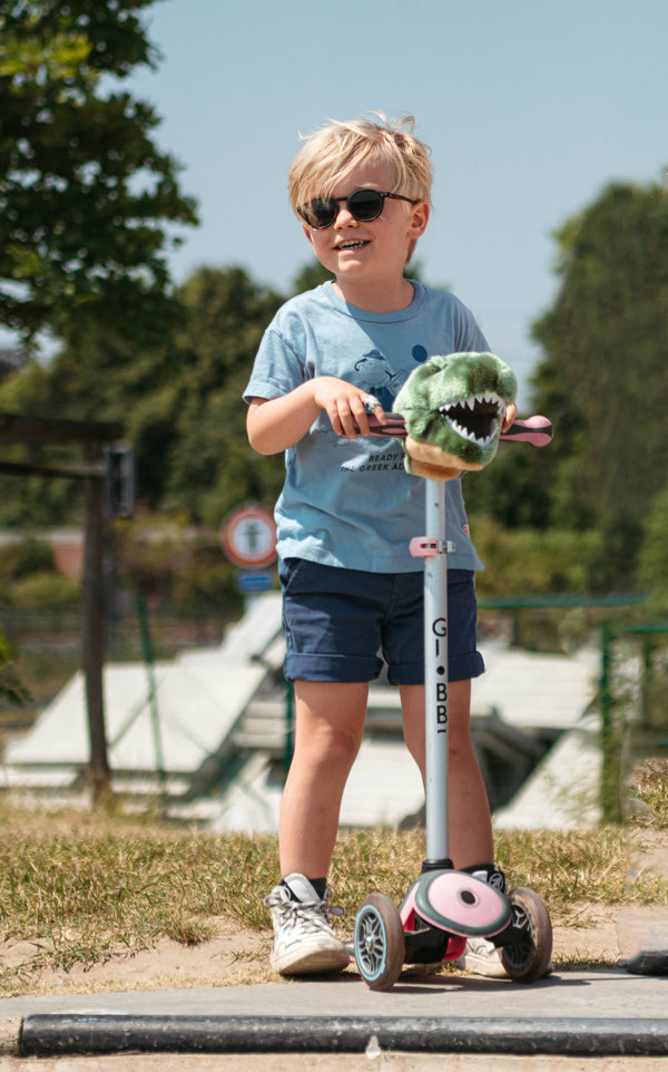 Accessoire Tête de T-Rex pour vélo ou trottinette d'enfant - Wild & Soft