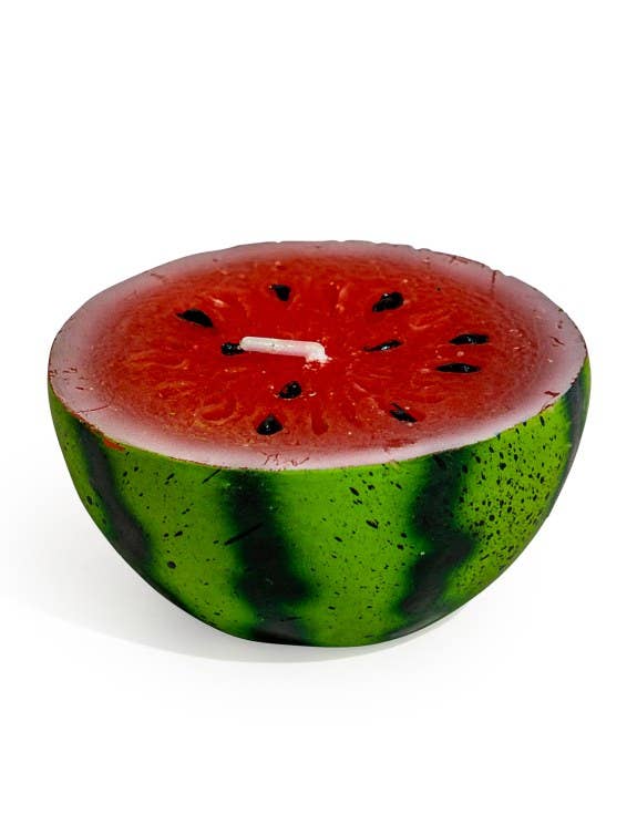 Wassermelonenkerze