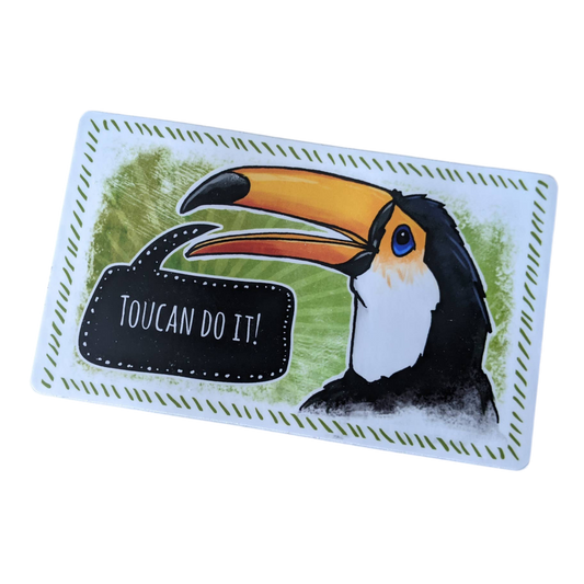“Toucan Do It” Sticker