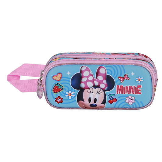 Astuccio doppio Disney Minnie Mouse Happiness-3D