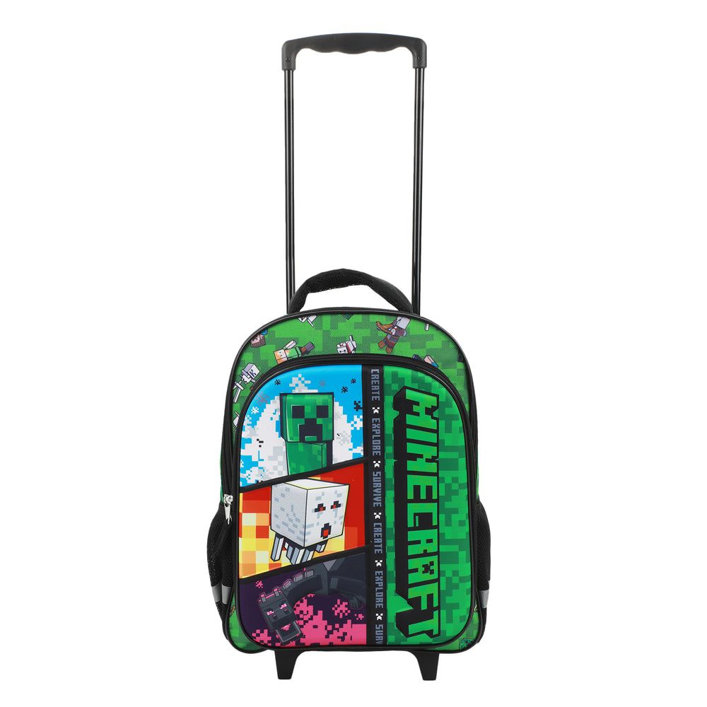 Sac à dos à roulettes enfant Minecraft Create
