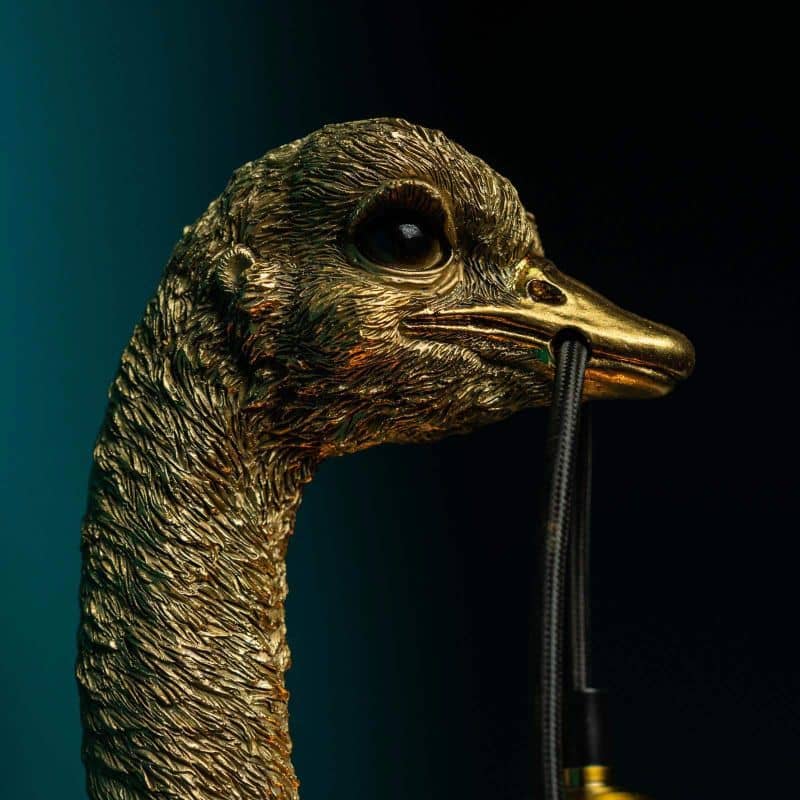 Applique murale Baby FJ, or, 10 x 15 x 35 cm, E27, câble de 2 m