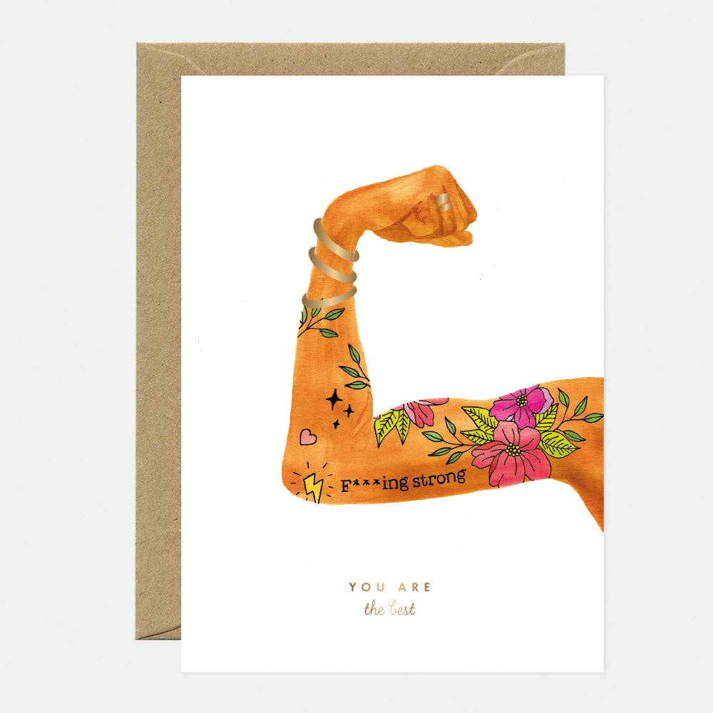 Biglietto di auguri per le donne: "Sei la migliore"