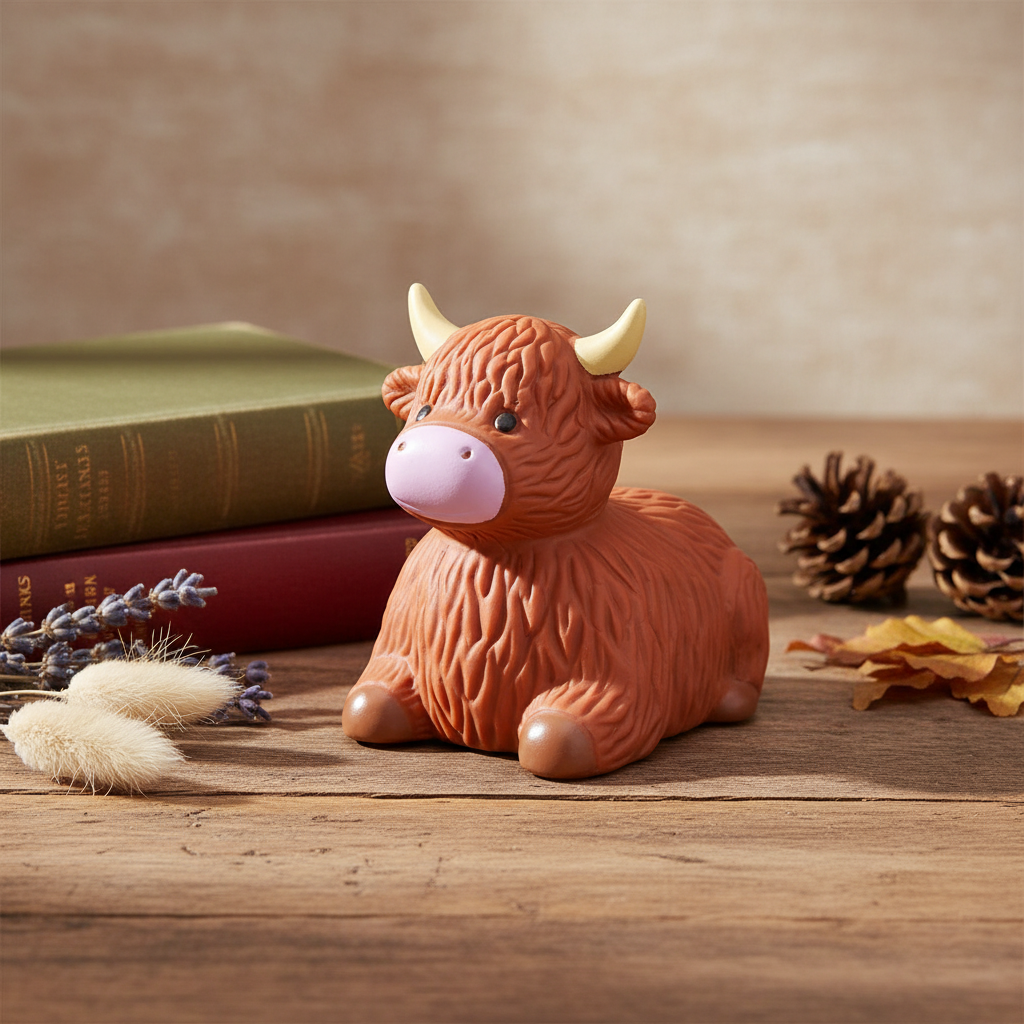 Vache des Highlands de Bain