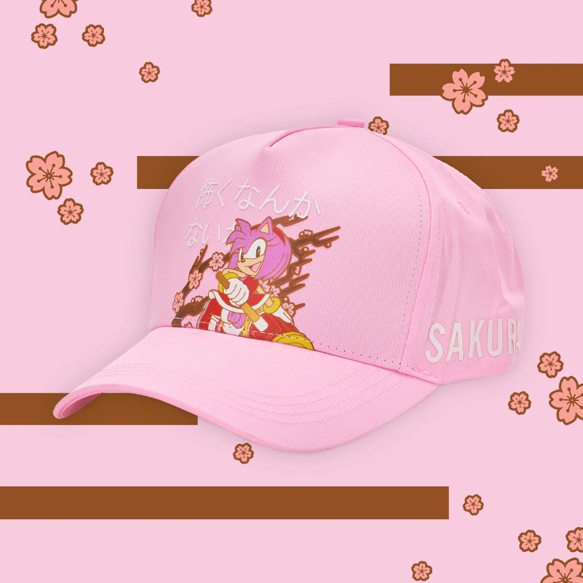 Casquette Sonic le Hérisson - Amy Rose "Sakura"