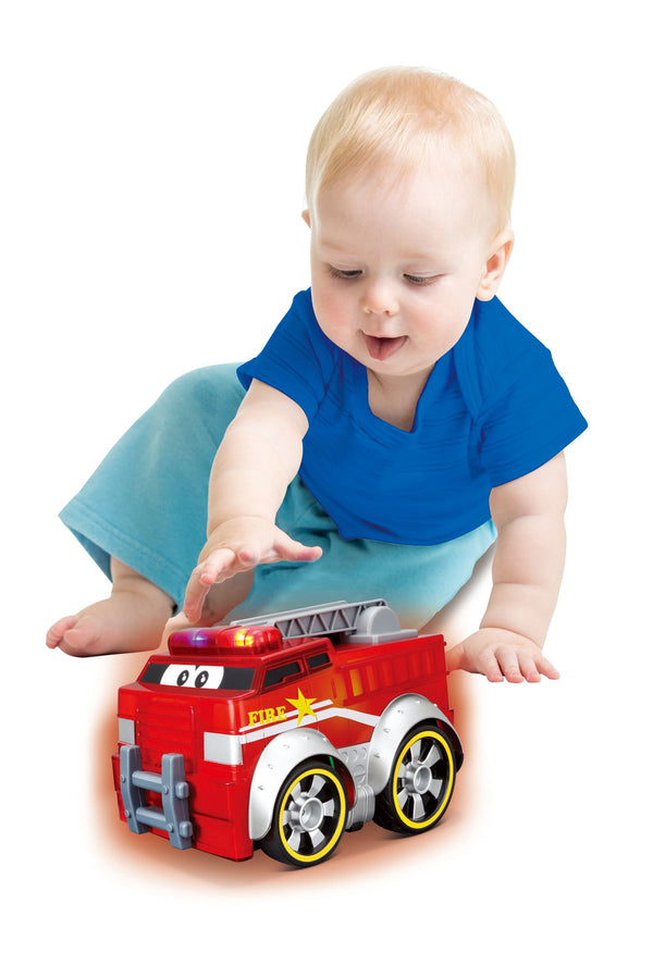 CAMION DE POMPIERS BB JUNIOR PUSH & GLOW