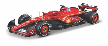 1:24 F1 FERRARI SF-24 2024 WITH DRIVER FIGURE LECLERC