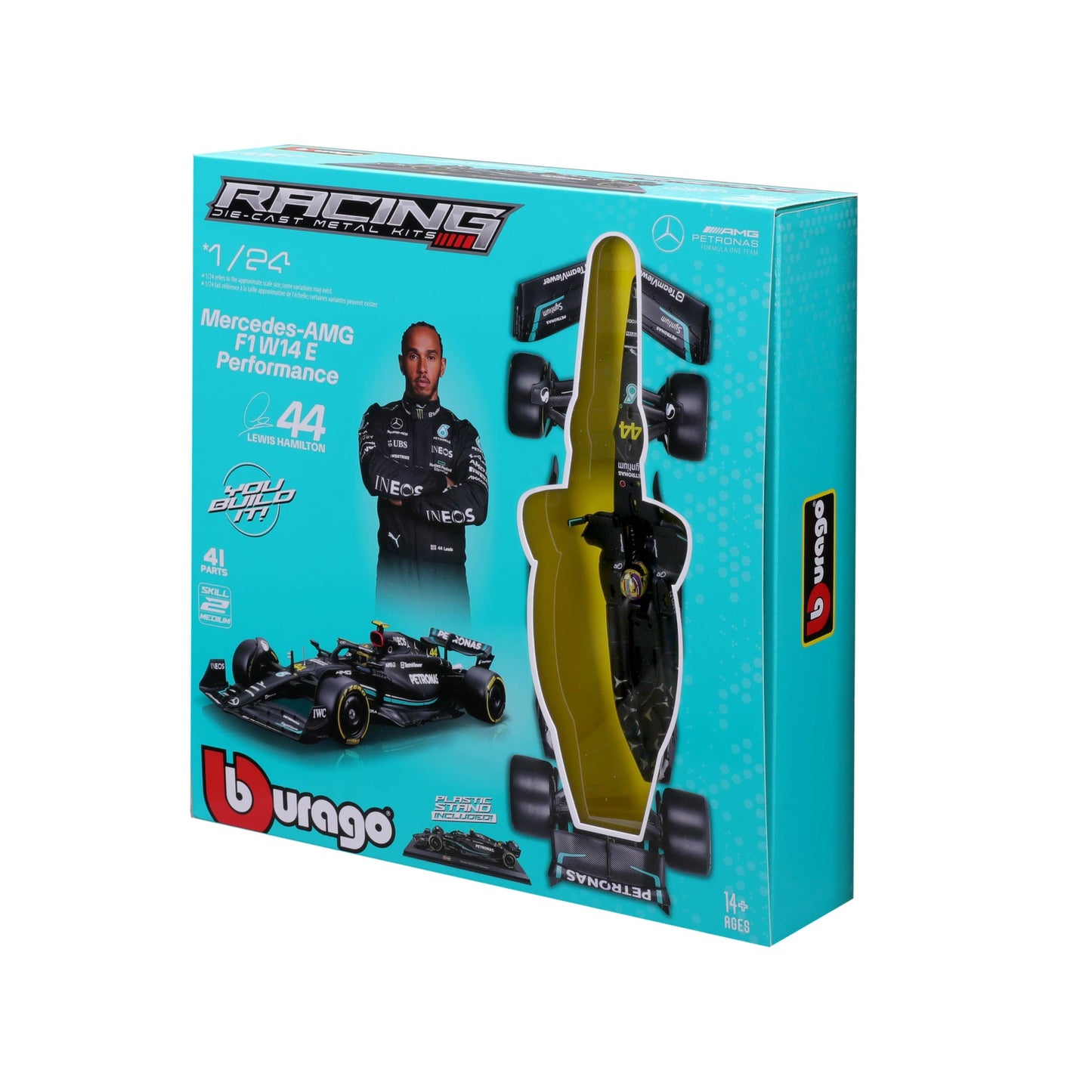 1:24 F1 MB W14 2023 MAQUETTE HAMILTON