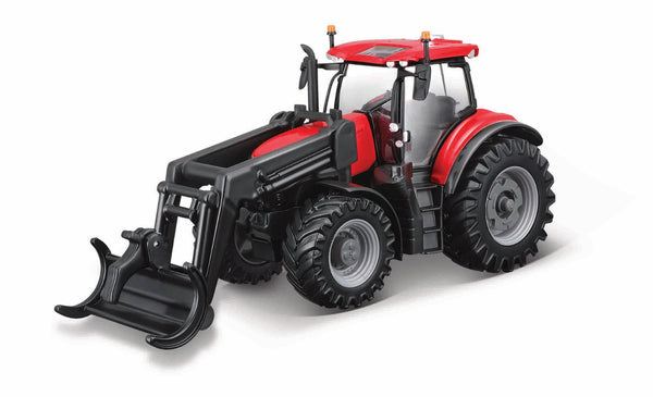 TRACTEUR CASE IH OPTUM CVX 300 DE 10 CM AVEC CHARGEUR FRONTAL