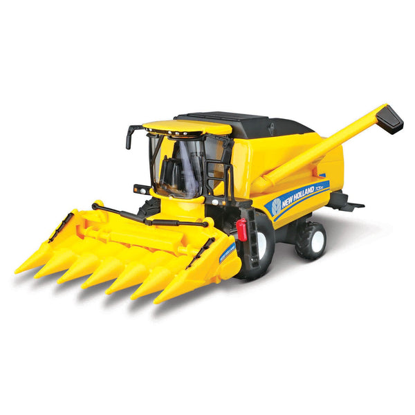 New Holland TC5.90 combine harvester (18 cm) with corn header