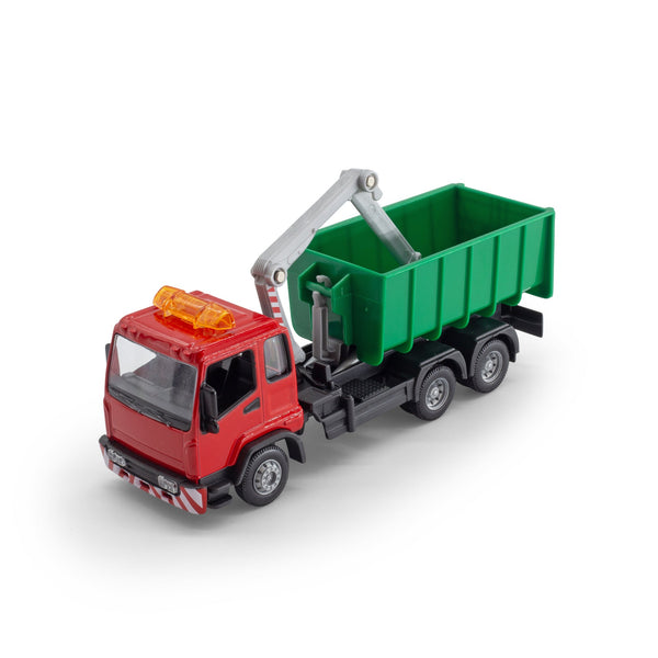 MUNICIPAL VEHICLES TRUCK WITH HOOKLIFT AND CRANE