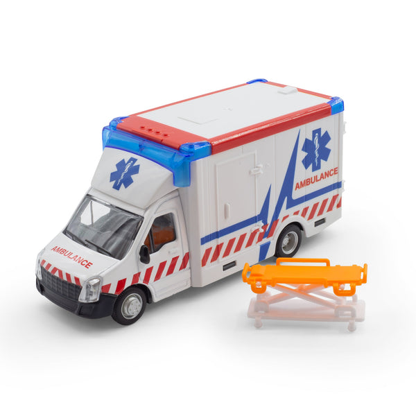 MUNICIPAL VEHICLES AMBULANCE WITH STRETCHER