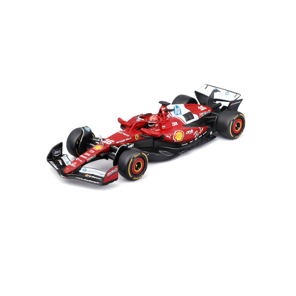 1:43 F1 FERRARI SF-25 2025 LECLERC WITH HELMET