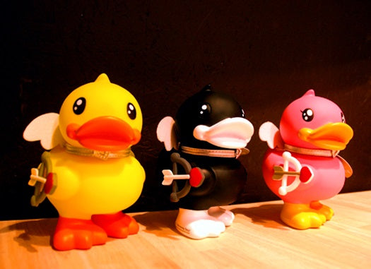 Cupido Pink Duck Piggy Bank