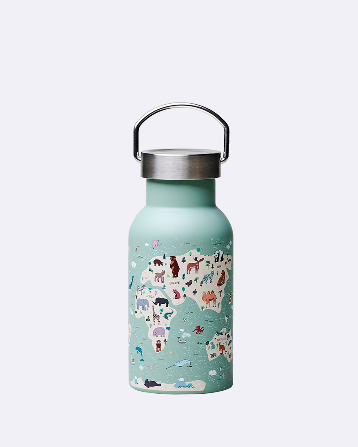 Botella infantil Bioloco Sky - Mapa de animales