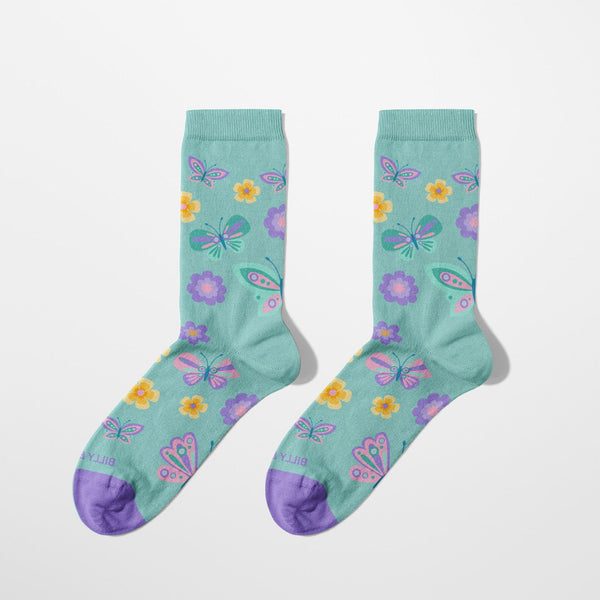 Chaussettes Enfant Butterfly Garden
