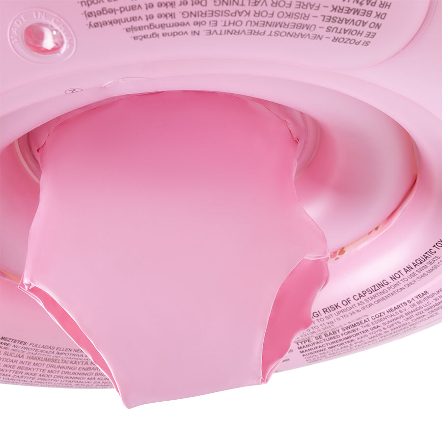 Baby Float - Pink - Cozy Hearts - 0/1 Year