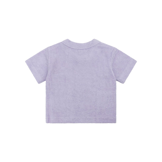 Beach T-Shirt Girls - Terry - Lila