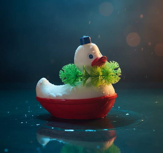 Pato de peixe de linha