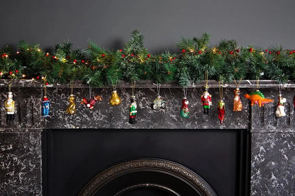 恐竜のクリスマスオーナメント