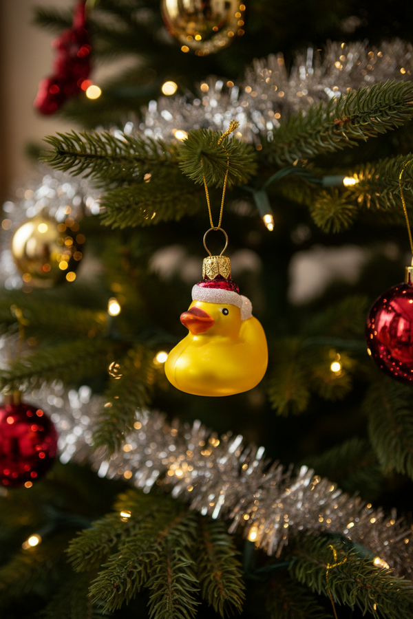 Bola de Navidad del pato de Navidad