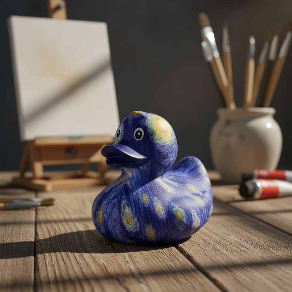 Pato Noche estrellada Vincent van Gogh