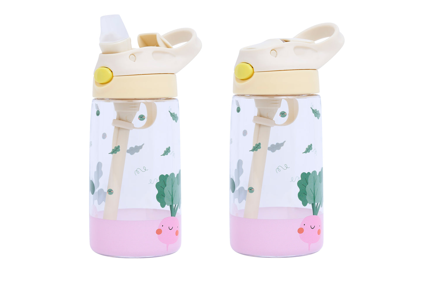 Trinkflasche aus Tritan Veggie Pals