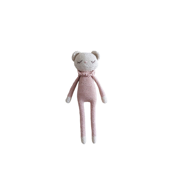 Tiffani de roze beer pluche speelgoed