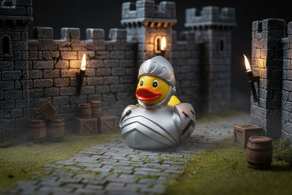 Caballero de pato
