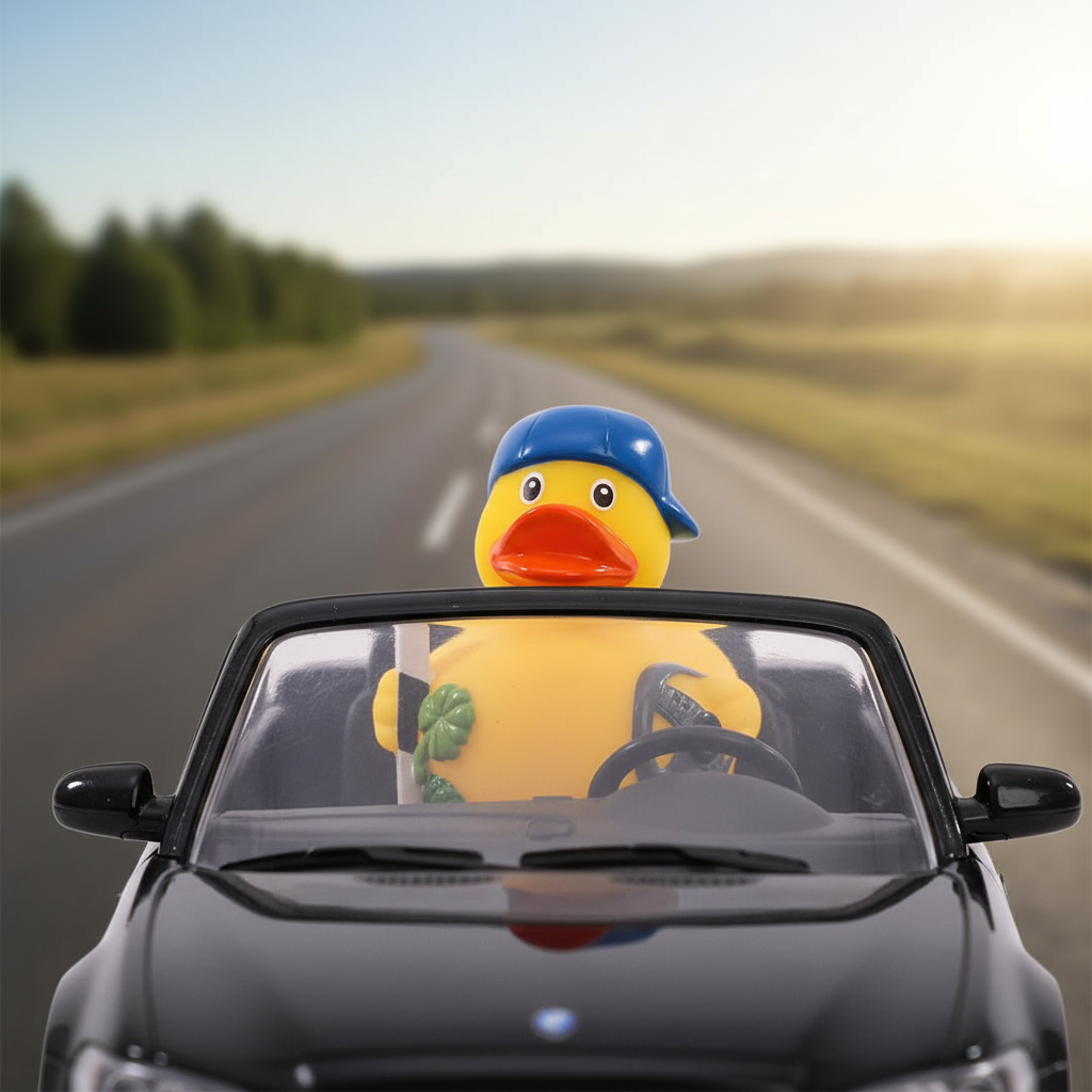 Licencia de conducir de pato