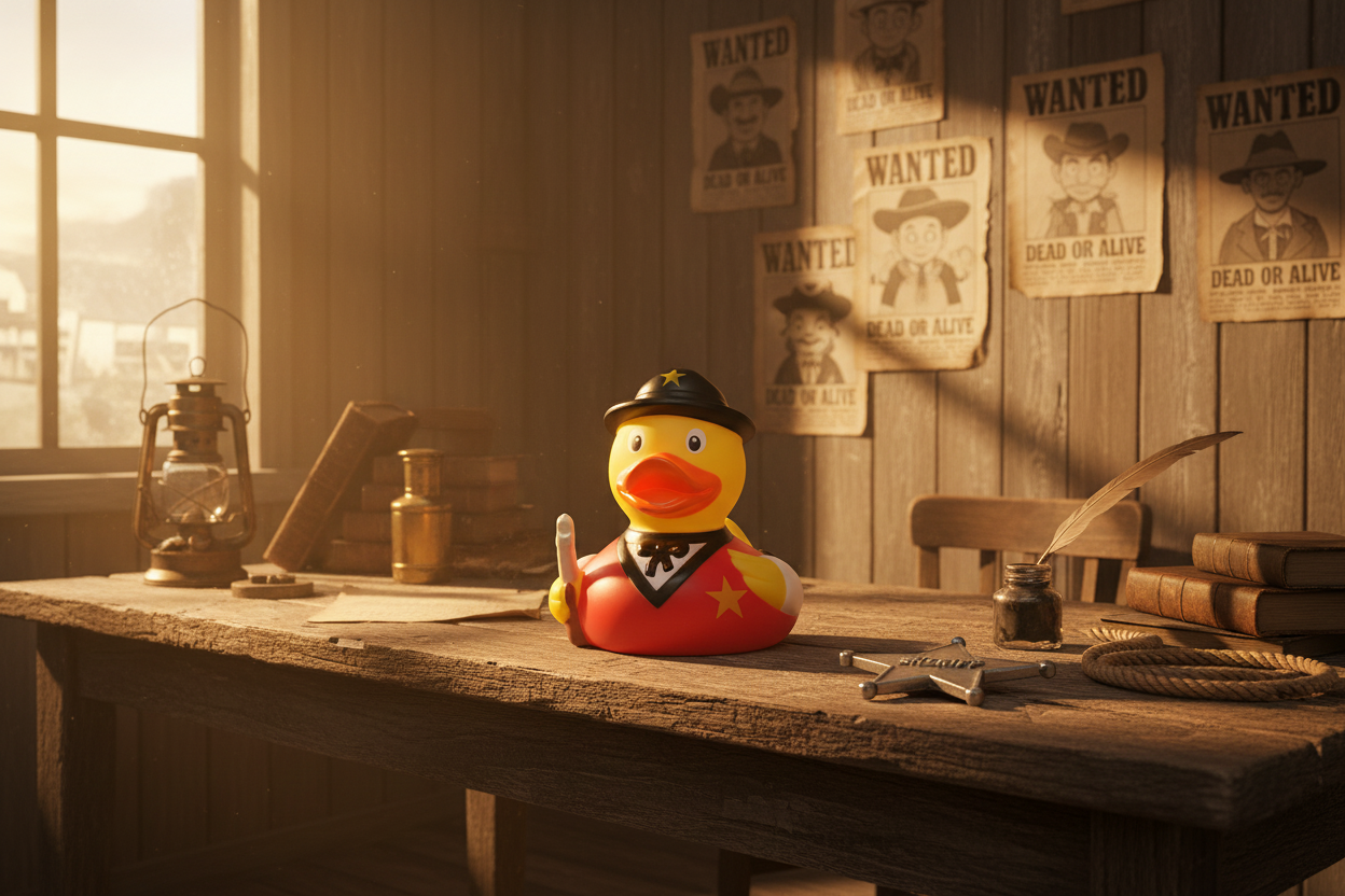Sheriff Duck