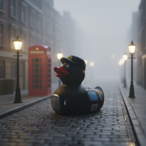 Taxi negro de pato