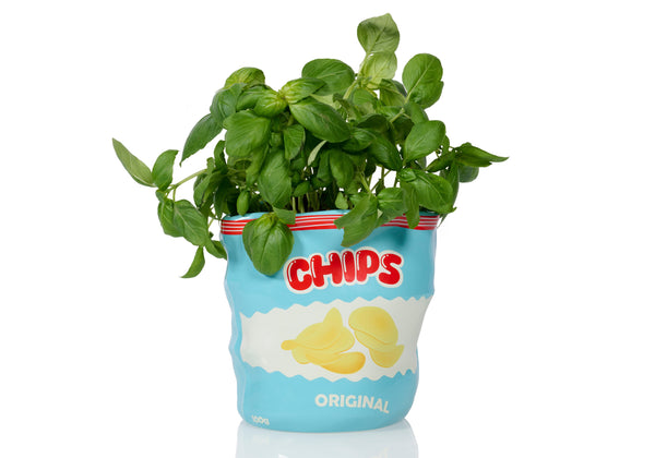Pot de Fleur Chips en Céramique