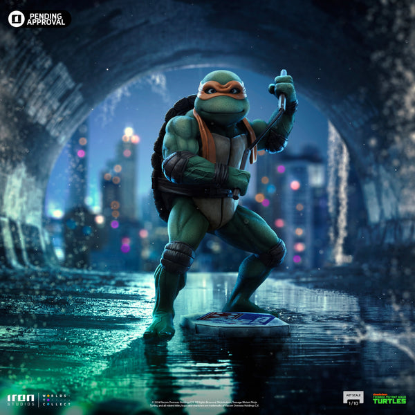 ミケランジェロ スタチュー - TMNT映画 - アートスケール 1/10 - ティーンエイジ・ミュータント・ニンジャ・タートルズ