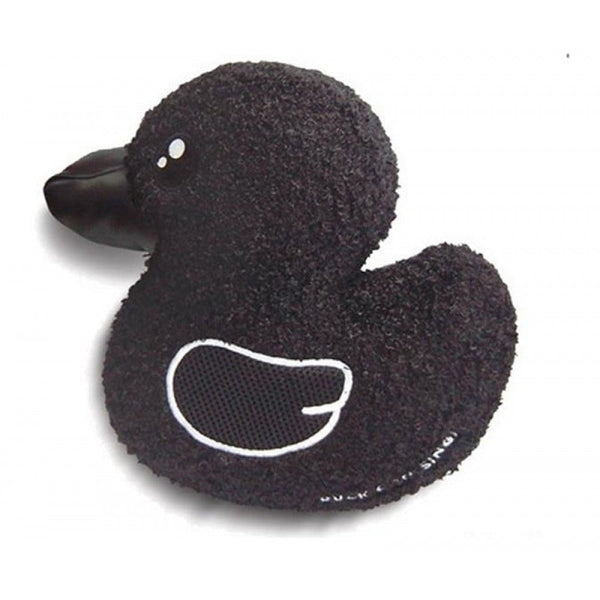 Schwarzes Enten-Lautsprecherkissen