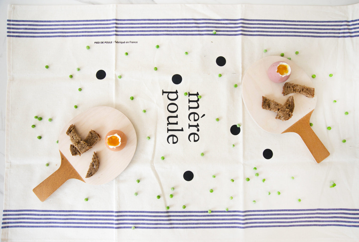 Coquetier Raquette de Ping Pong