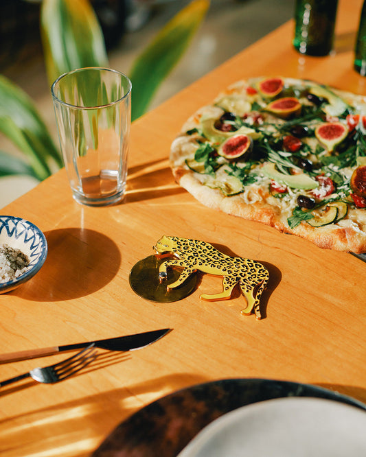 Rueda de pizza Savanna Cheetah