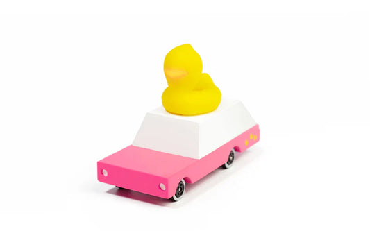 Coche de madera Candycar World - Pato amarillo