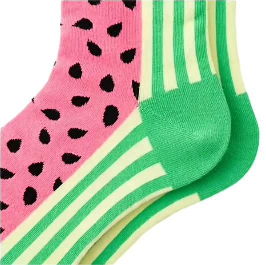 chaussettes pasteque