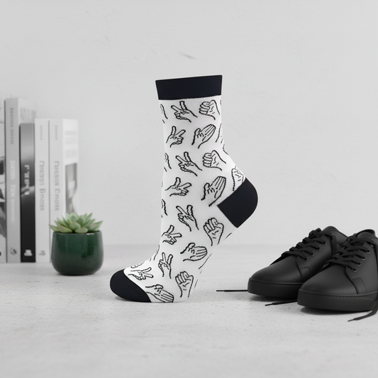 Chaussettes Langue des Signes
