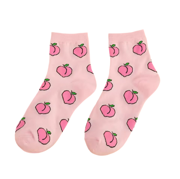 Chaussettes Pêches Roses