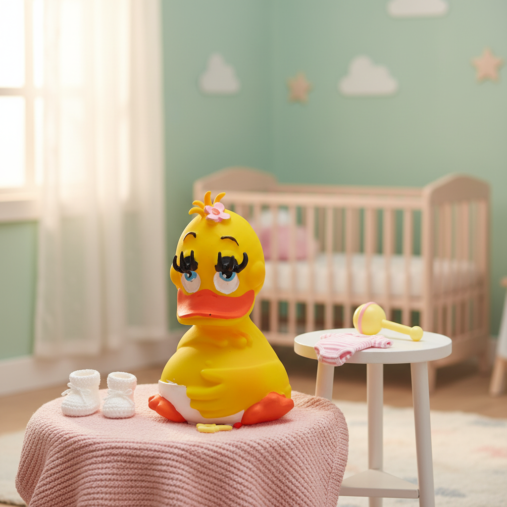 妊娠したアヒル