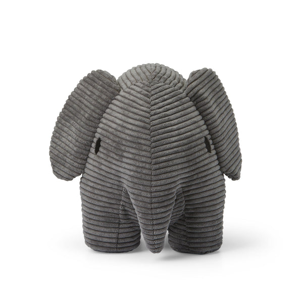 Peluche elefante in velluto a coste