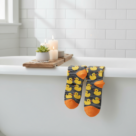 Calcetines de pato de la suerte